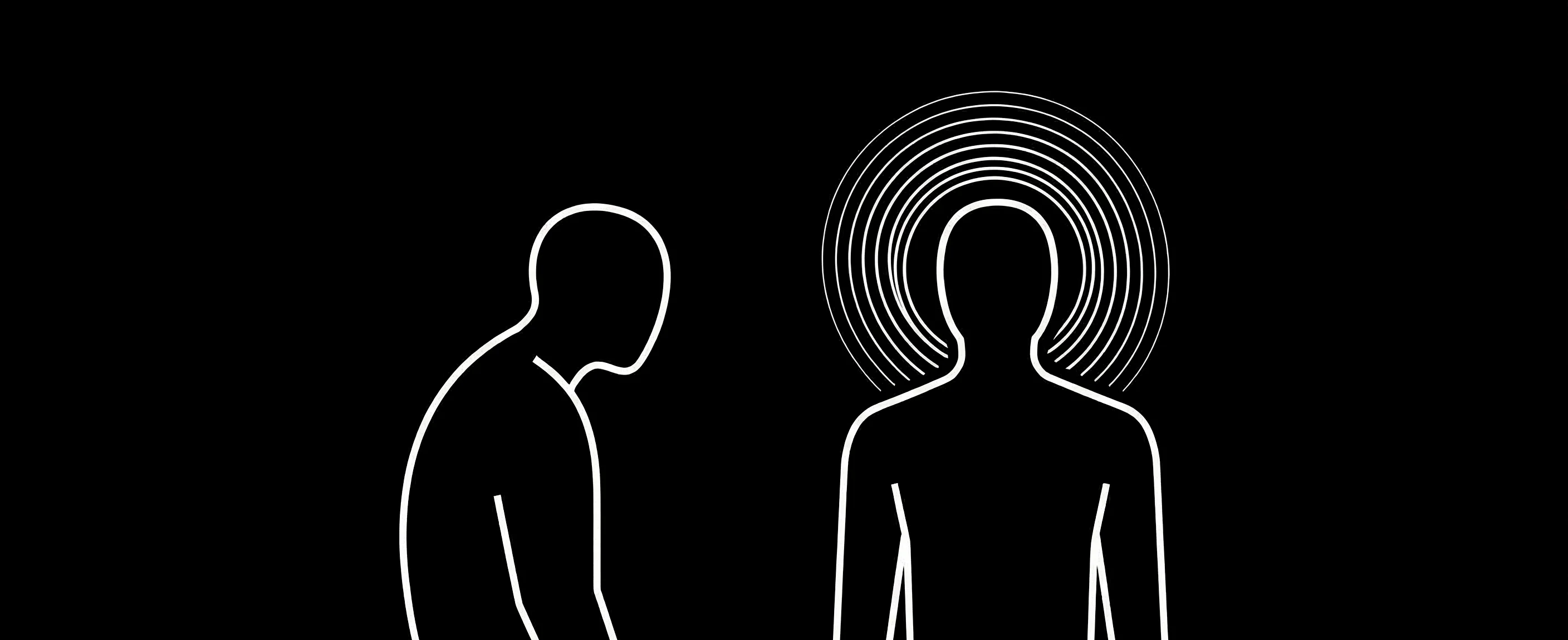 Posture comparison - Bad posture vs Upright with Aura